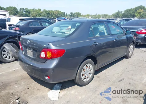 2009 Toyota Corolla Le из США, поврежденный, VIN JTDBL40E299082664